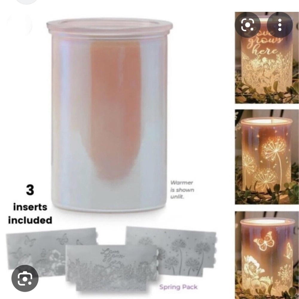 Pink Cast Warmer with Inserts